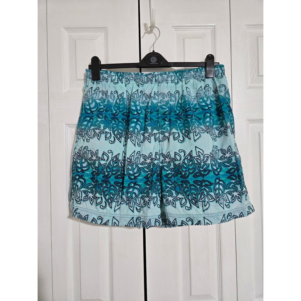 Sand n sun large men's blue swimming trunks with liner